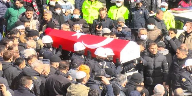 Şehit Polis Abdullah Yasir Binici son yolculuğuna uğurlandı