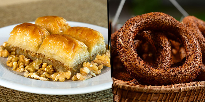 Ankaralıların favorisi simit ve baklava