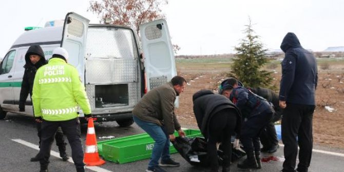 Refüje giren otomobil takla attı: 1 ölü, 2 yaralı