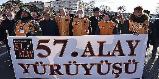 "57. Alay" için Tekirdağ'dan Çanakkale'ye yürüyorlar