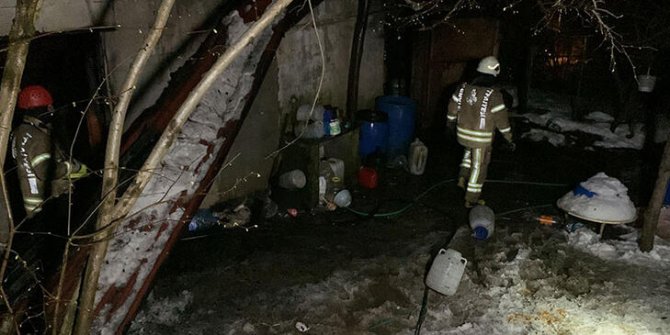 Beykoz'da ahır yangınında 10 büyükbaş hayvan öldü