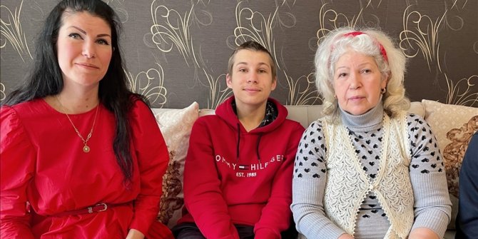 Torunuyla Türkiye'ye sığınan Ukraynalı kadın 8 günlük zorlu yolculuğu anlattı