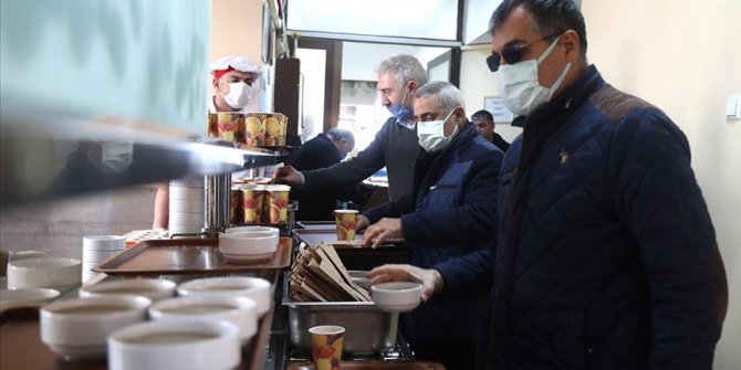 Samsun'da 50 bin kamu çalışanına 'Çanakkale menüsü' ikramı
