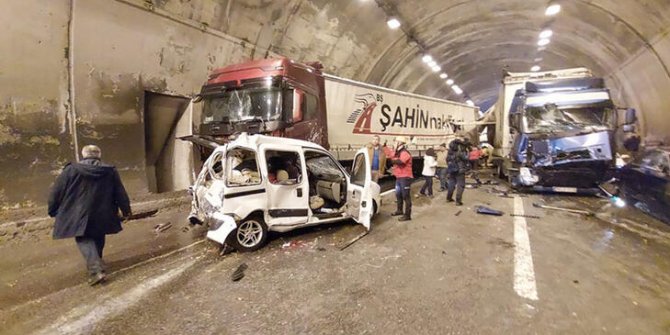 Bolu Dağı Tüneli'ndeki zincirleme kazada yaralanan Doğan kurtarılamadı