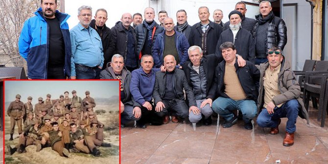 Kıbrıs'ta askerdiler, 32 yıl sonra Ankara'da buluştular