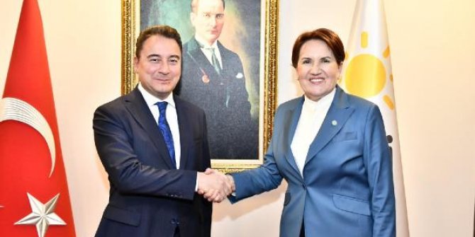 Babacan'dan Akşener'e ziyaret