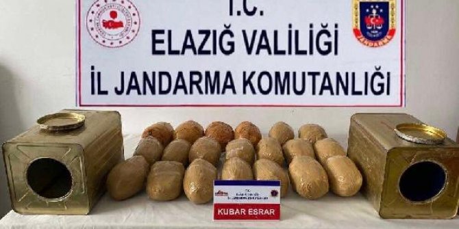 Zeytin tenekelerine uyuşturucu saklayan 2 şüpheli tutuklandı