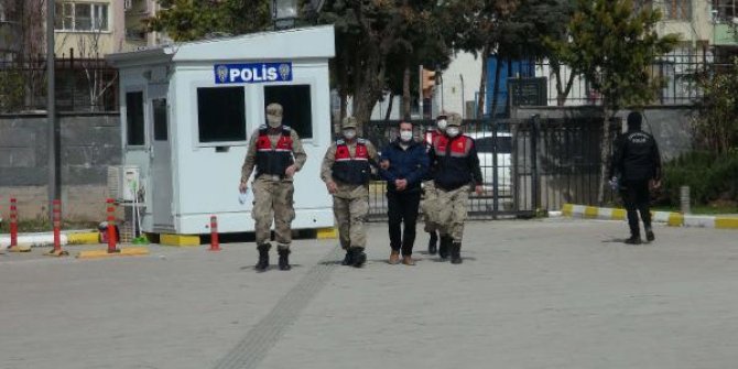 Kilis'te, aranan PKK şüphelisi yakalandı