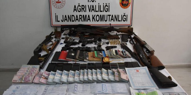 Ağrı'da tefeci operasyonu: 16 gözaltı
