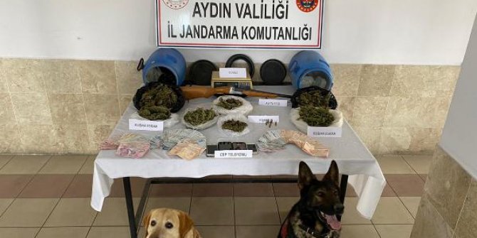 Aydın'da 2,3 kilo uyuşturucuya 1 tutuklama