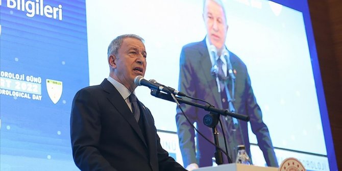 Bakan Akar'dan mayın açıklaması