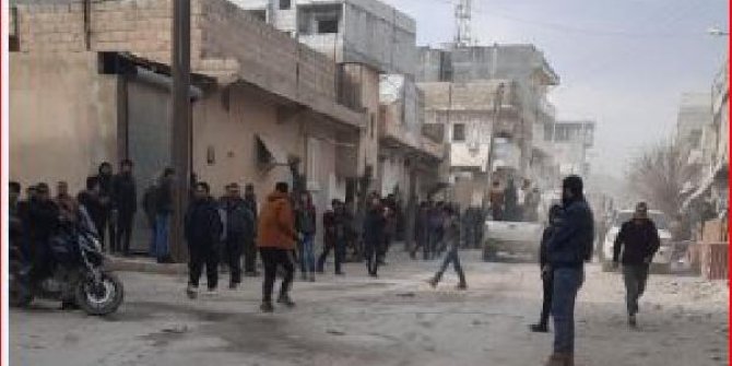 Azez’e YPG/PKK'dan havanlı saldırı: 1 ölü, 7 yaralı