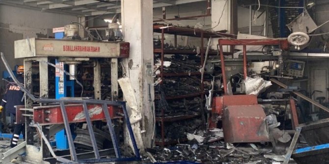 Diyarbakır'da sanayi sitesinde patlama: Yaralılar var