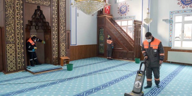 Altındağ’da camiler Ramazan’a hazırlanıyor