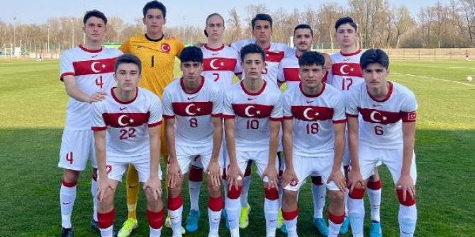 U17 Milli Takımı, Galler'i farklı mağlup etti