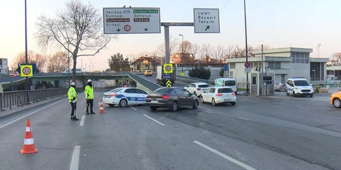 Tarihi Yarımada'da koşulacak maraton öncesi bazı yollar trafiğe kapatıldı