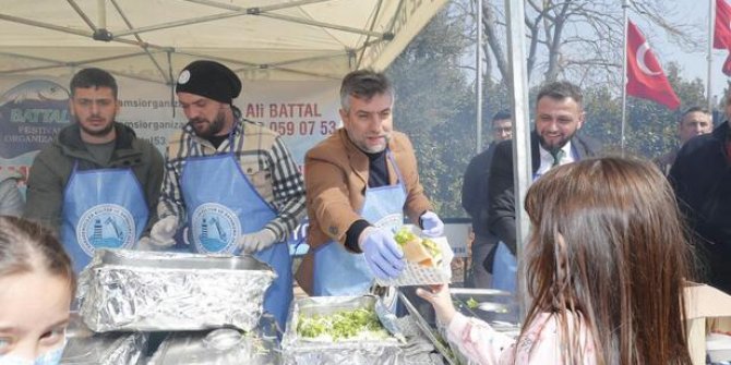 Şile Hamsi Festivali’nde 5 ton hamsi dağıtıldı