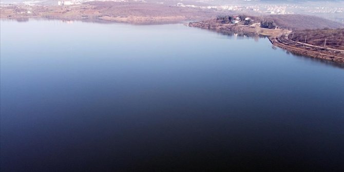 Bolu'daki Gölköy Barajı son yağışlarla tamamen doldu