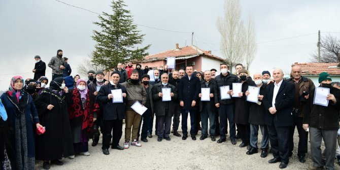 Solfasol Mahallesi'de yıllardır süren imar sorunu çözüldü