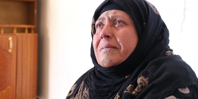 Tel Abyadlı anne, YPG/PKK'lı teröristlerce kaçırılan oğlunun geri dönmesini bekliyor