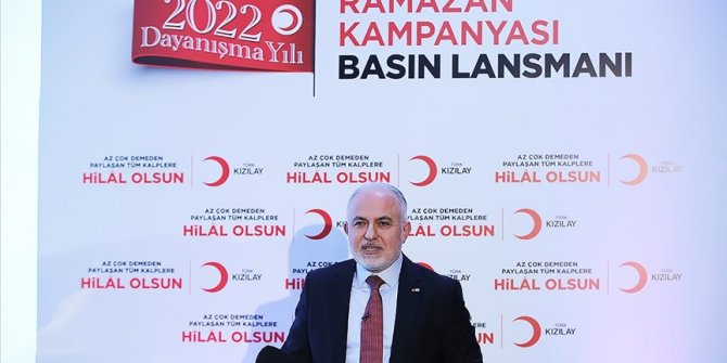 Türk Kızılay ramazanda yapılacak yardımları duyurdu