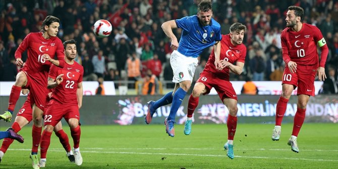 Türkiye özel maçta İtalya'ya 3-2 yenildi