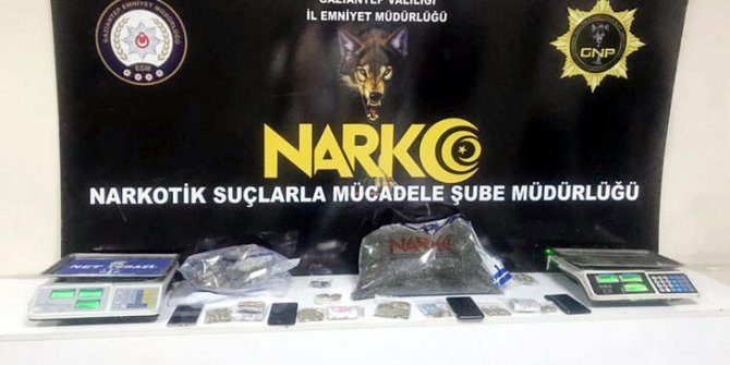 Gaziantep'te uyuşturucu operasyonu: 11 gözaltı