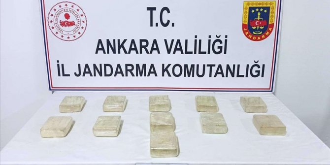 Ankara'da 5 kilo 500 gram eroin ele geçirildi