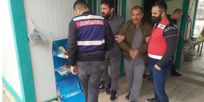 Cinayetten 6 ay sonra taş ocağında sahte kimlikle çalışırken yakalandı