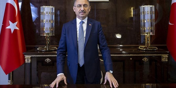 Cumhurbaşkanı Yardımcısı Oktay'dan Kıbrıs Türkleriyle dayanışma mesajı