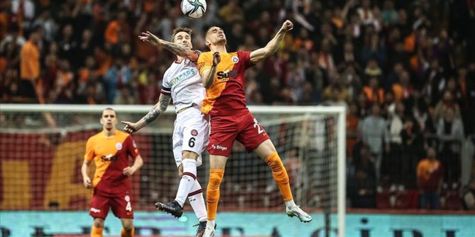 Galatasaray sahasında 3 puanın sahibi