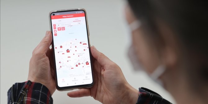 Türk Kızılaydan kan bağışına özel mobil uygulama