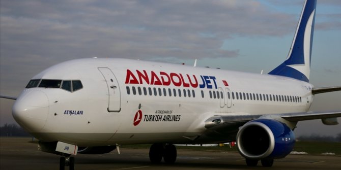 AnadoluJet yurt dışında 7 noktayı Türkiye'nin turizm merkezlerine bağlıyor