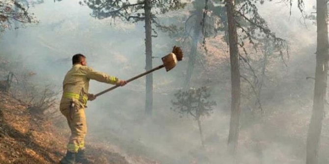 Çorum’da 2 orman yangını; 11 hektar alan zarar gördü