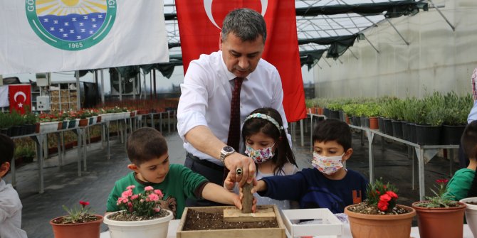 Gölbaşı'nda ata tohumları toprakla buluştu