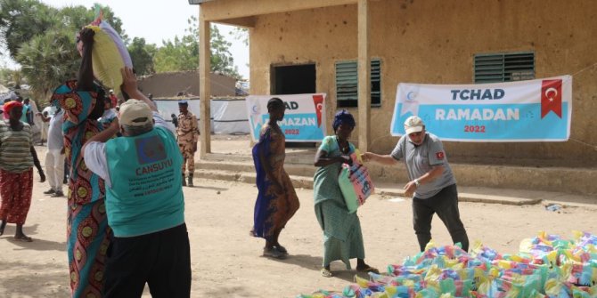 Cansuyu Çad’da yardım organizasyonu düzenledi