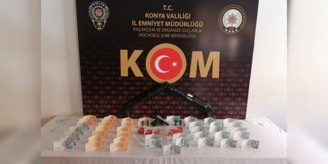 Konya'da 'sahte para' operasyonu: 10 gözaltı