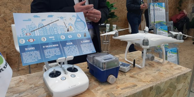 Drone destekli sayaç okuma teknolojisi Ankara’da tanıtıldı