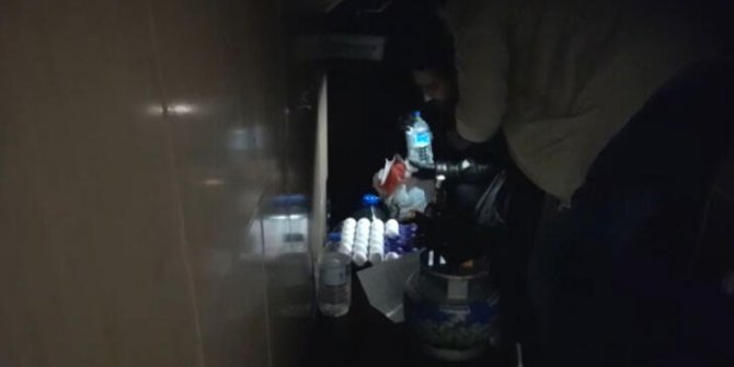 Güngören'de çayevine baskında sahte içki ele geçirildi