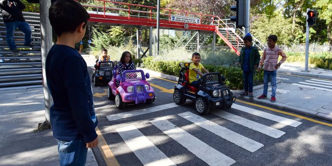 Kurtuluş Parkı Trafik Eğitim Pisti yeniden hizmete açılıyor 