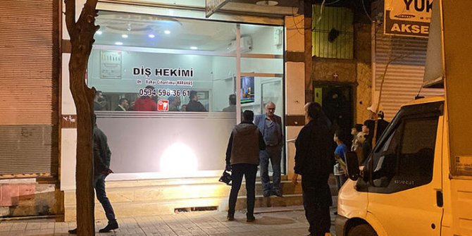 Diyarbakır’da diş kliniği kurşunlandı