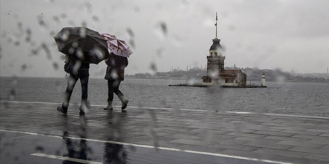 Meteoroloji Genel Müdürlüğü'nden Batı Karadeniz ve 4 il için sağanak uyarısı
