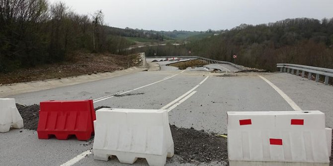 Karadeniz Sahil Yolu'nun kapatılan bölümü, bayramdan sonra açılacak