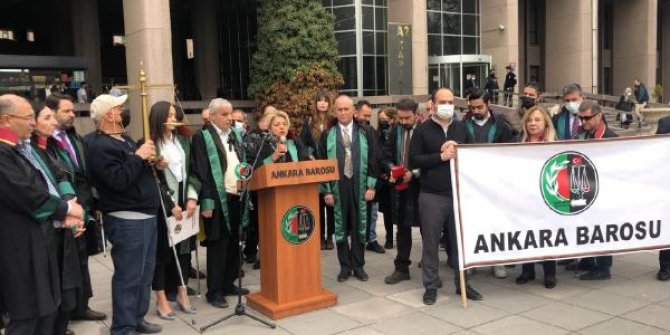 Ankara Barosu'ndan görme engelli avukata destek açıklaması