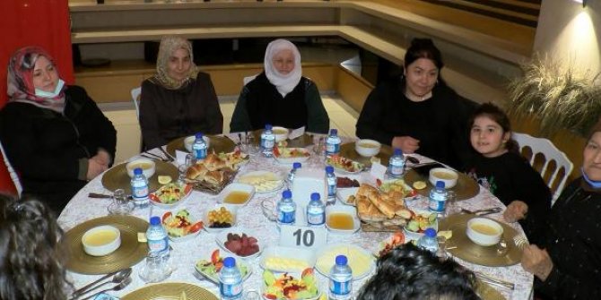 Maltepe'de şehit ailelerine iftar yemeği düzenlendi