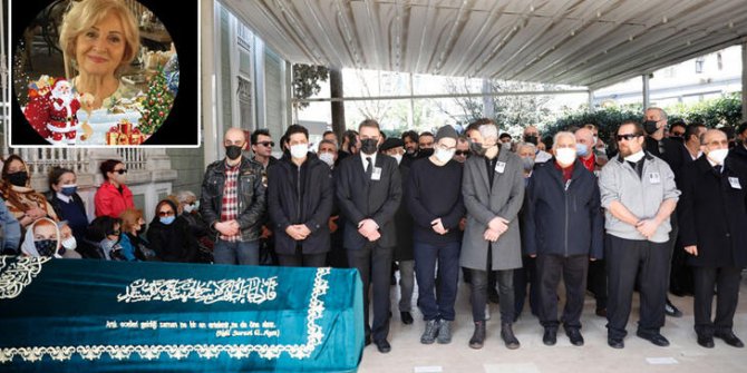 Şarkıcı Koray Candemir'in annesi son yolculuğuna uğurlandı