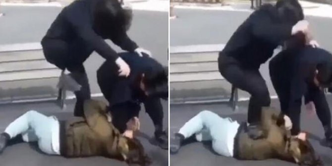 Abla-kardeş, genç kızı 'yan baktığı' iddiasıyla dövmüş