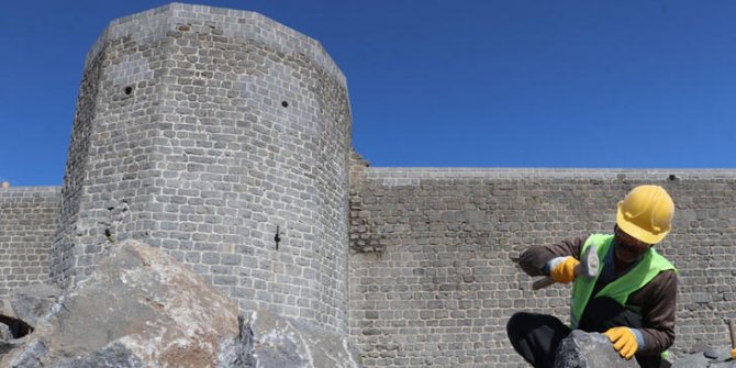 Diyarbakır surlarındaki restorasyonda 5'inci etaba gelindi