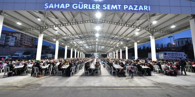 Mamak’ta her mahallede iftar coşkusu