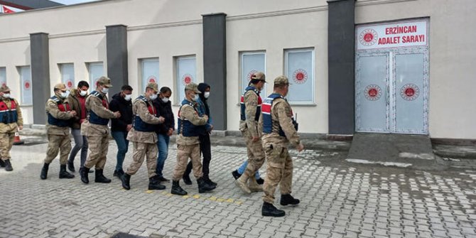 TCDD'ye ait ray demirlerini çalan 5 kişi tutuklandı